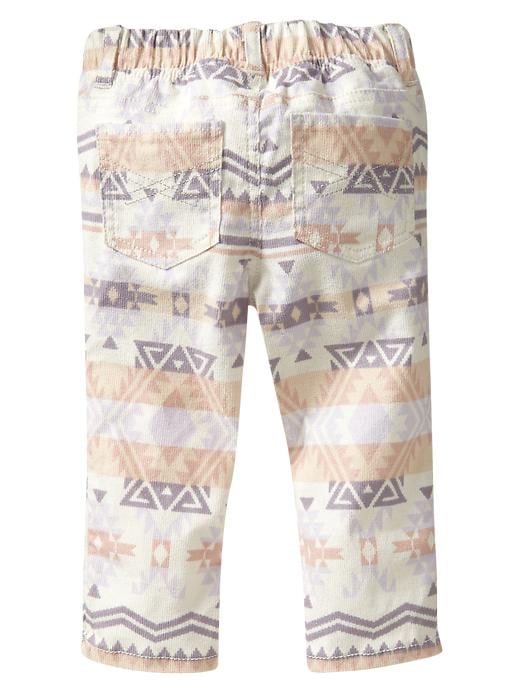 View large product image 2 of 2. Littlest ikat legging cords