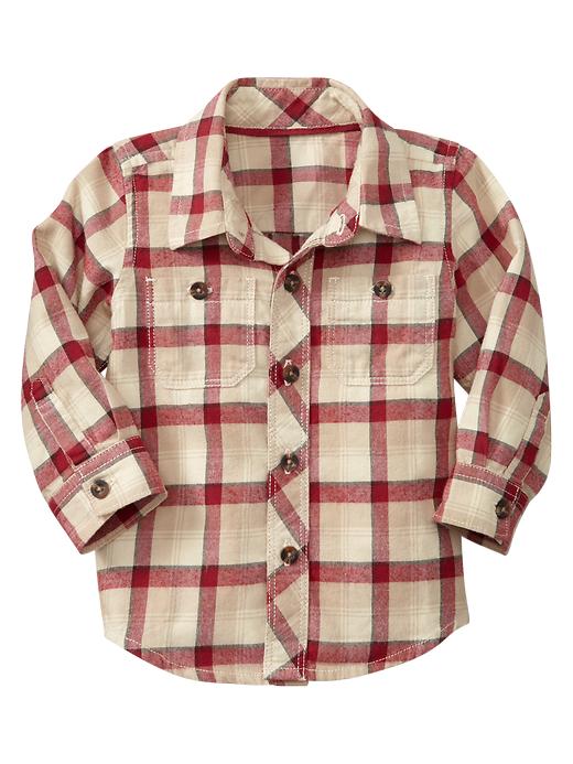 View large product image 1 of 1. Plaid flannel shirt