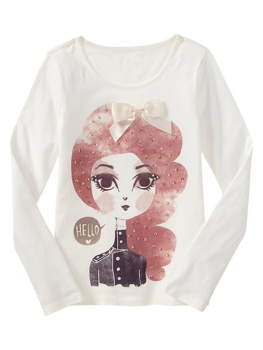 View large product image 1 of 1. Embellished fashion T