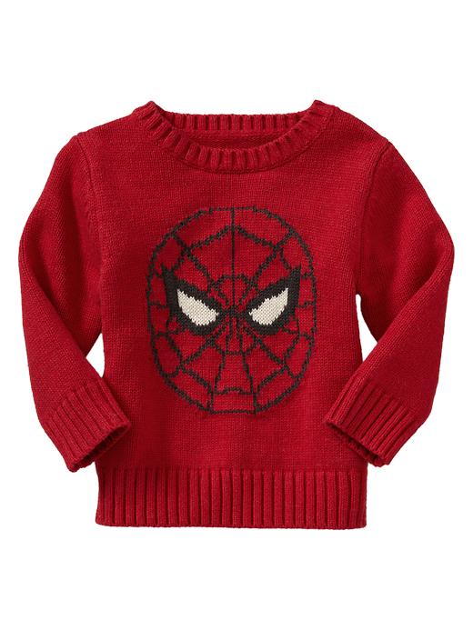 1 of 8 showing, with the color spiderman of product Junk Food™ superhero sweater