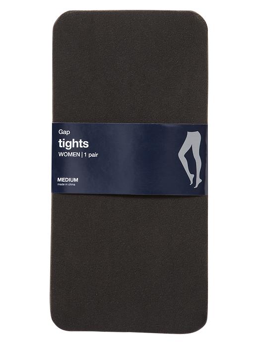 1 of 8 showing, with the color deep winter forest of product Opaque heavyweight tights