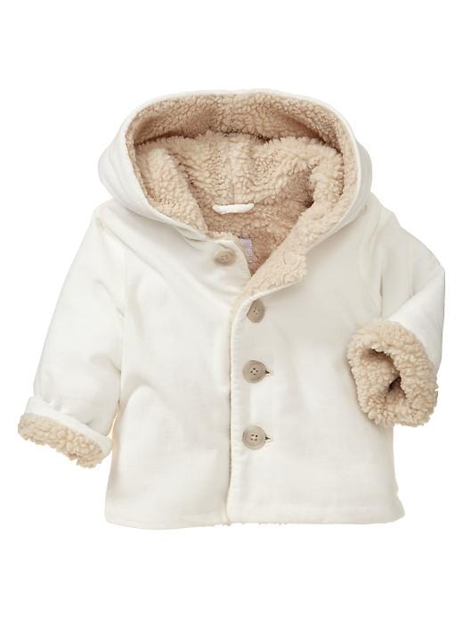 1 of 8 showing, with the color ivory frost of product Favorite corduroy jacket