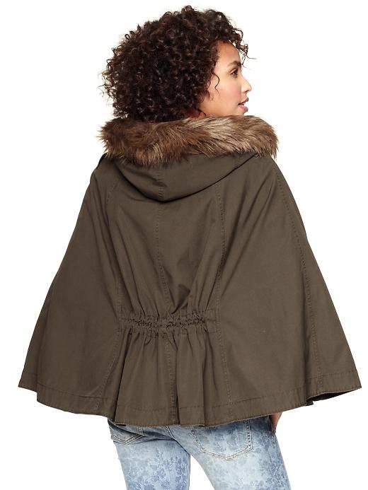 Image number 2 showing, Fur military cape