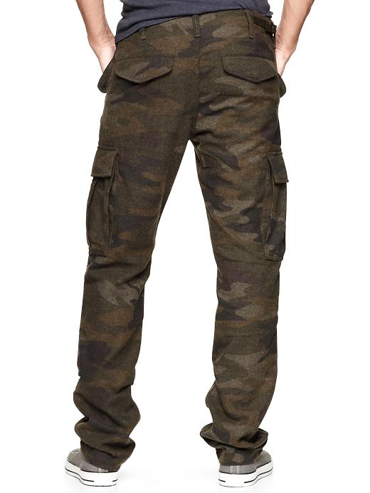 Image number 2 showing, Gap x GQ Mark McNairy Wool Cargo Trousers