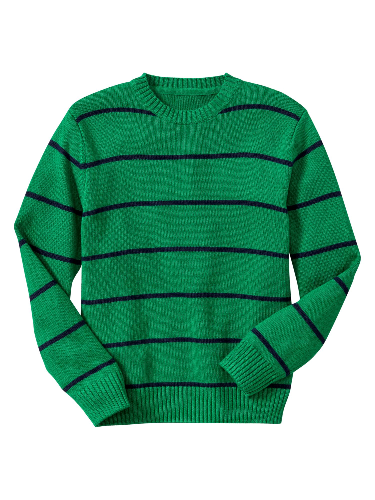 Striped crewneck sweater Gap