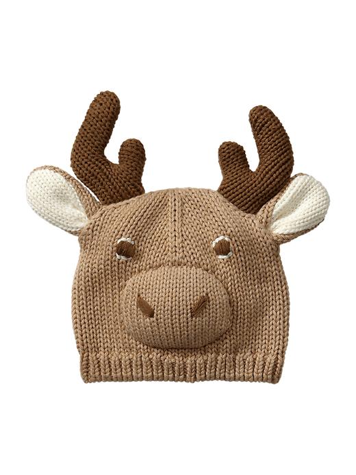 1 of 8 showing, with the color iced taupe of product Favorite deer hat
