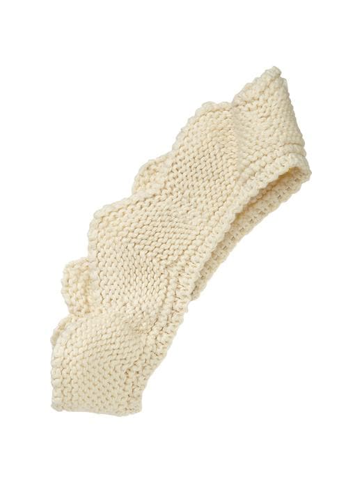 1 of 8 showing, with the color ivory frost of product Knit crown hat