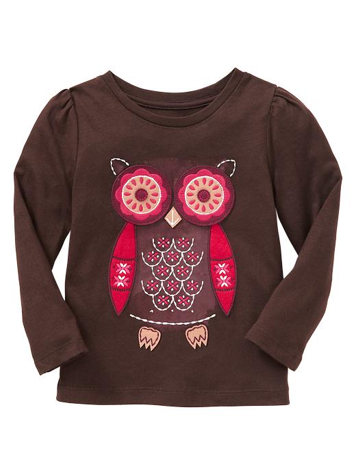 1 of 8 showing, with the color milk chocolate of product Embellished graphic T