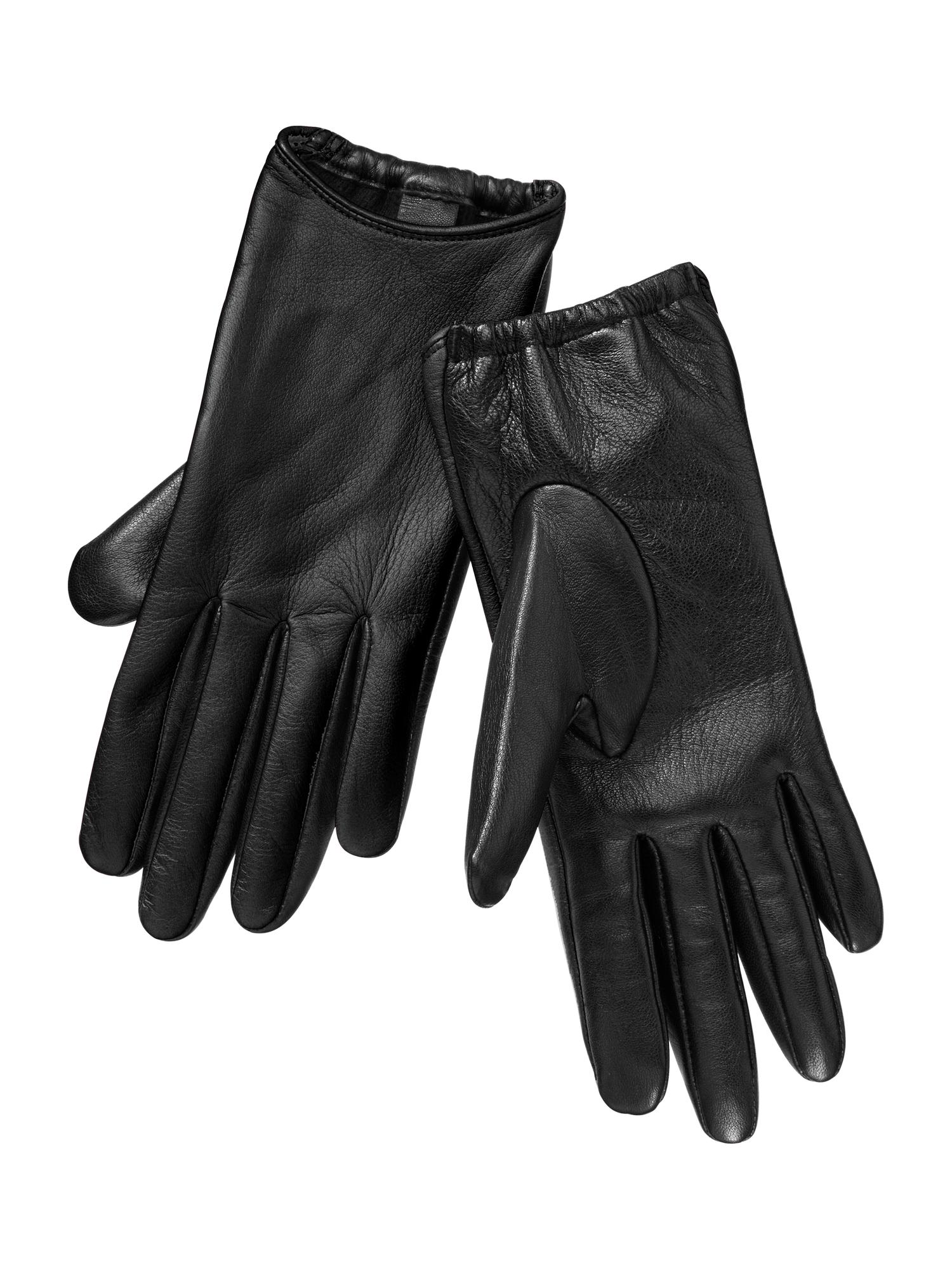 Gap leather gloves deals