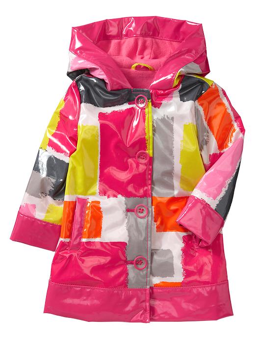 Neon rain jacket sales