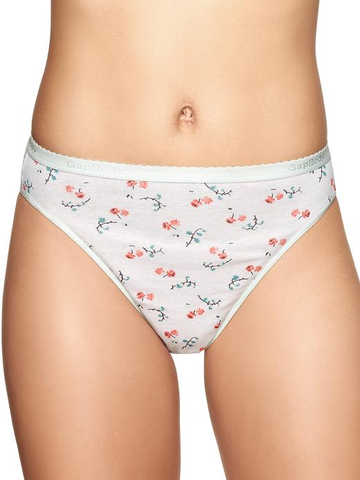 1 of 8 showing, with the color lola blm pnk reef of product Printed high-cut underwear