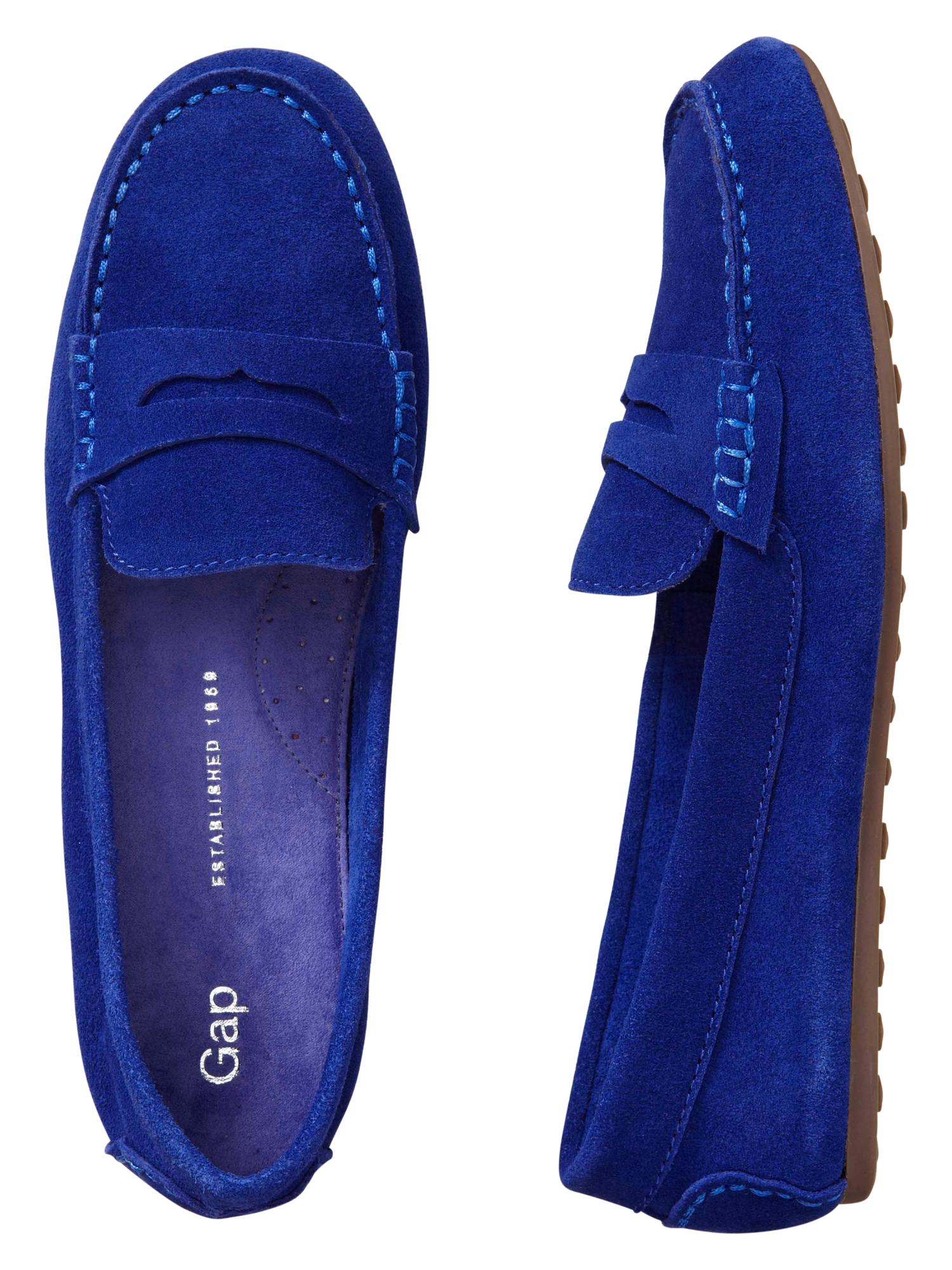 Женские мокасины Gap Driving moccasins, цвет: Синий