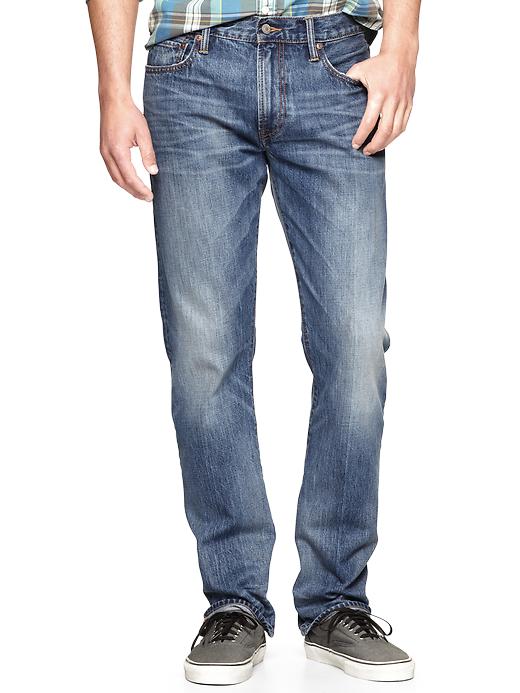 1 of 8 showing, with the color mayport of product 1969 straight fit jeans (mayport wash)