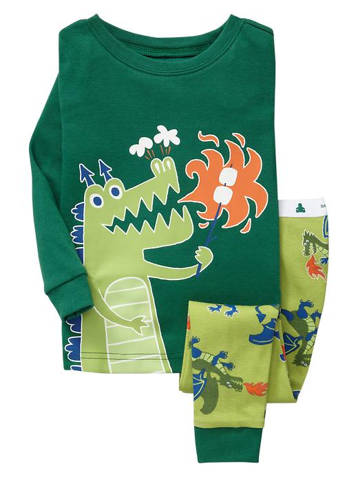 1 of 8 showing, with the color verdant green of product Dragon sleep set