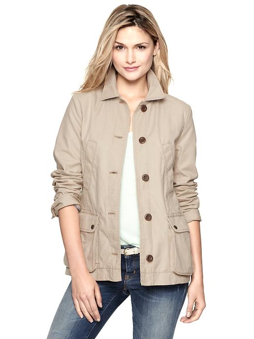 1 of 8 showing, with the color motorcross khaki of product Field jacket