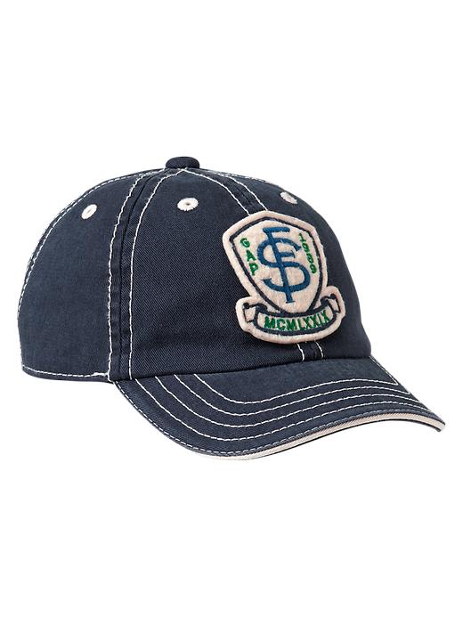 1 of 8 showing, with the color vintage navy of product Logo patch baseball hat