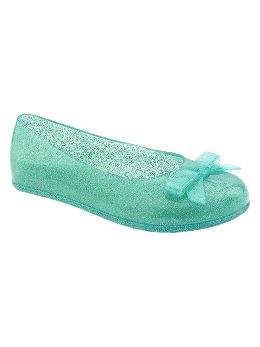 1 of 8 showing, with the color soft jade of product Jelly ballet flats