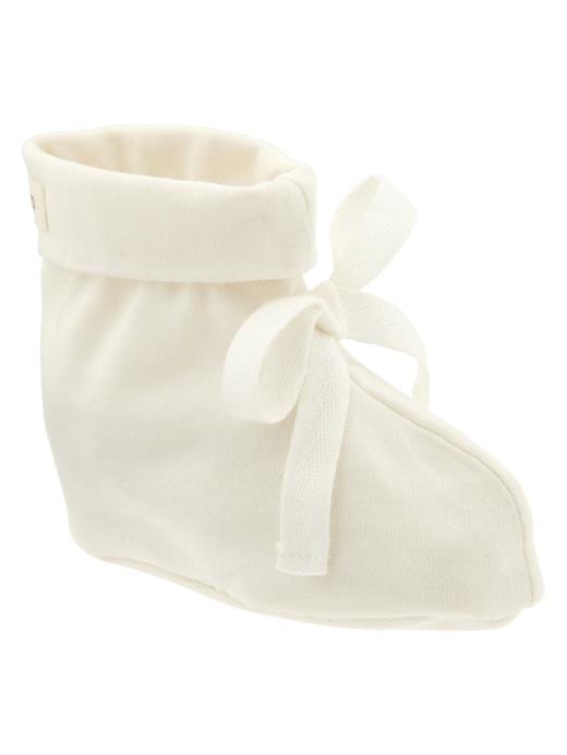 1 of 8 showing, with the color ivory frost of product Organic booties