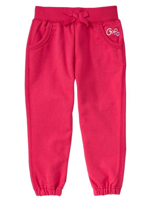 1 of 8 showing, with the color summer azalea of product Logo terry pants