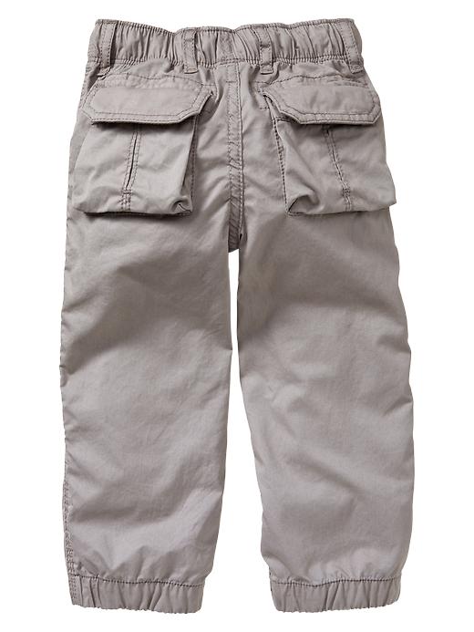 2 of 8 showing, with the color silver grey of product Twill lifestyle pants