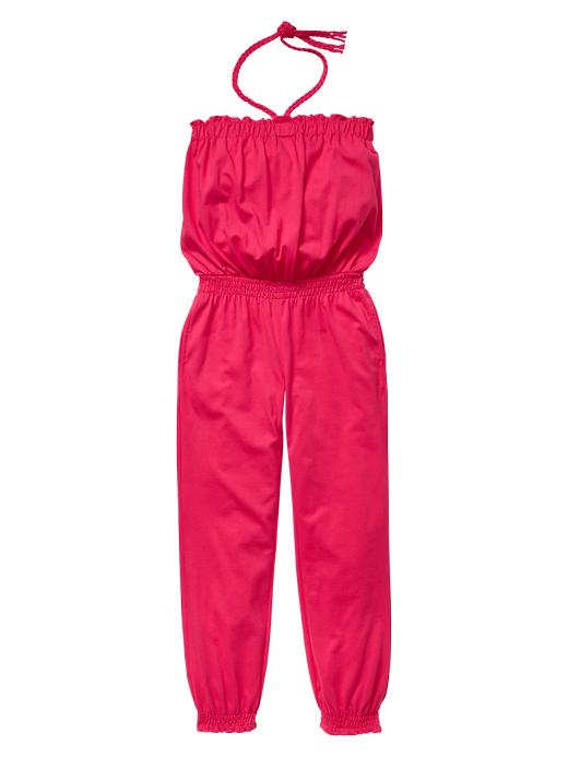 1 of 8 showing, with the color summer azalea of product Smocked ruffle romper