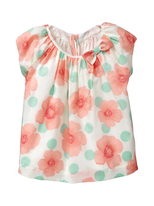 1 of 8 showing, with the color ivory frost of product Raglan bow top