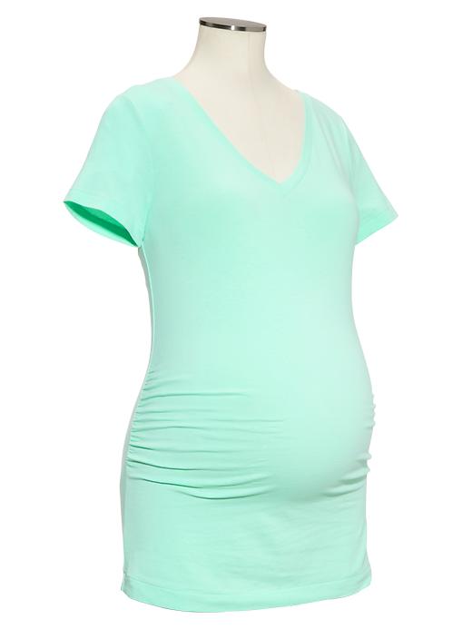 Maternity Pure Body VNeck TShirt Gap