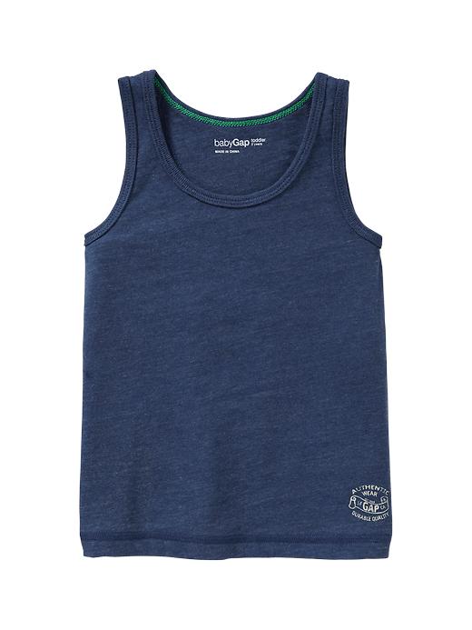 1 of 8 showing, with the color blue heather of product Solid tank
