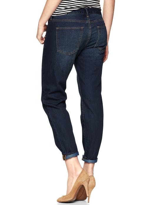 2 of 8 showing, with the color city blue of product 1969 sexy boyfriend jeans
