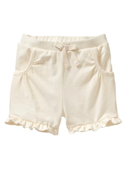 1 of 8 showing, with the color milk of product Ruffle shorts