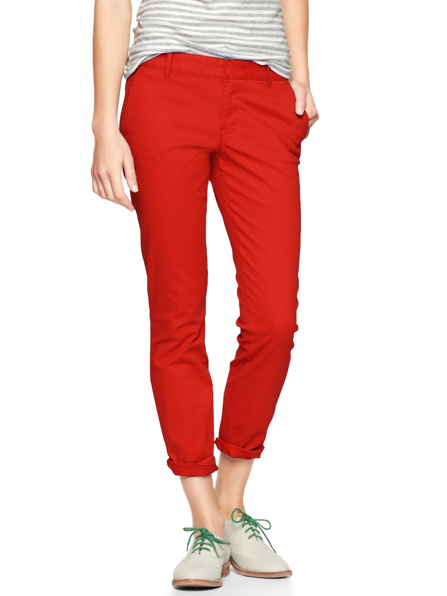 Gap broken in straight hot sale khakis