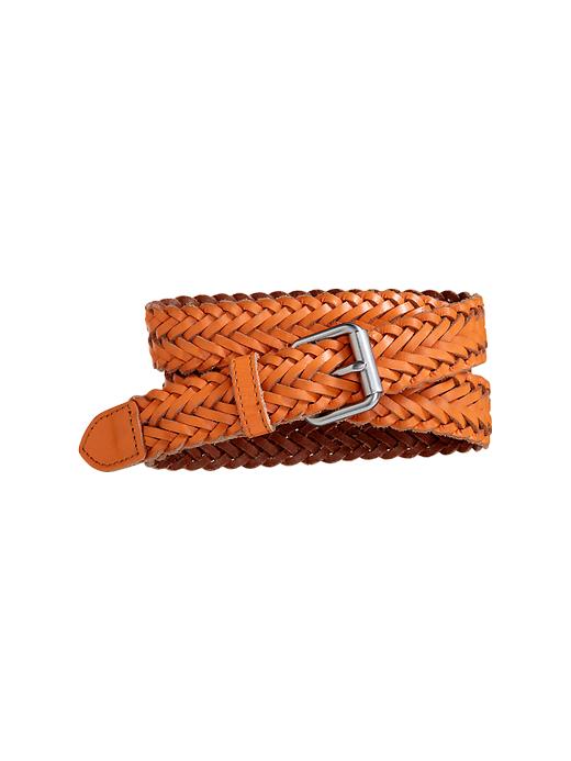 1 of 8 showing, with the color coral garden of product Color braided belt
