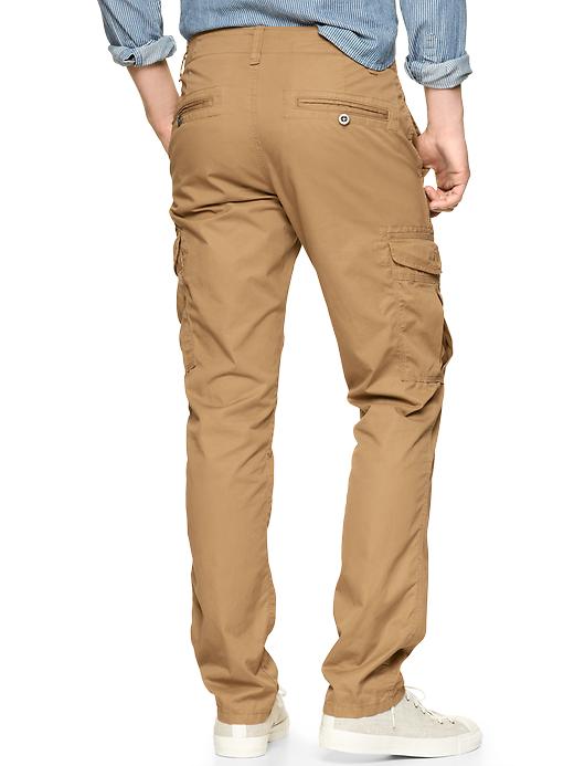 2 of 8 showing, with the color mission tan of product The modern cargo pant (slim fit)