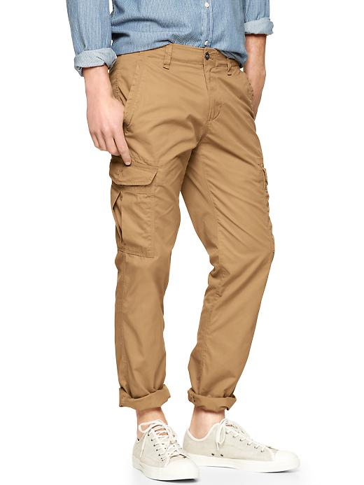 1 of 8 showing, with the color mission tan of product The modern cargo pant (slim fit)