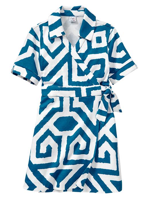 1 of 8 showing, with the color snorkel blue of product Diane von Furstenberg ♥ babyGap wrap dress