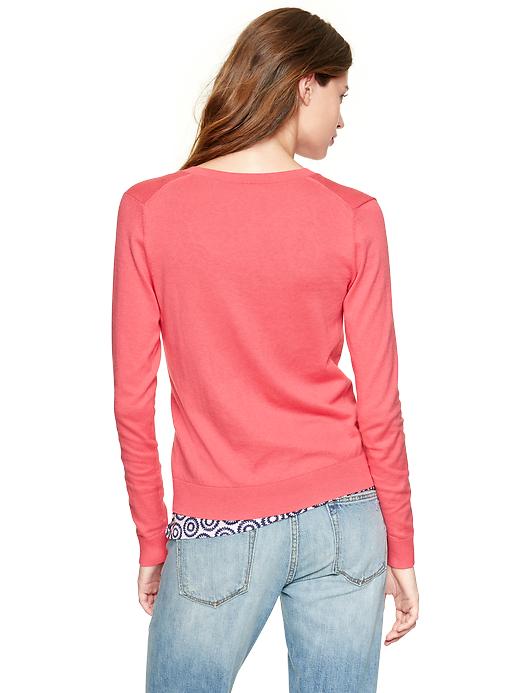 View large product image 2 of 2. Luxlight crew cardigan