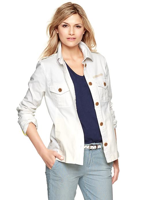 White gap jacket cheap