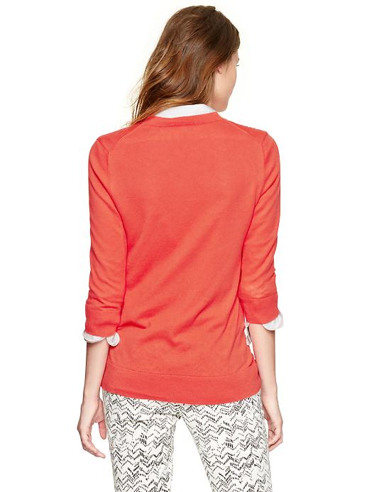 Image number 2 showing, V-neck cardigan