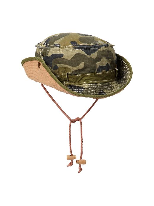 1 of 8 showing, with the color glen olive of product Camo hat