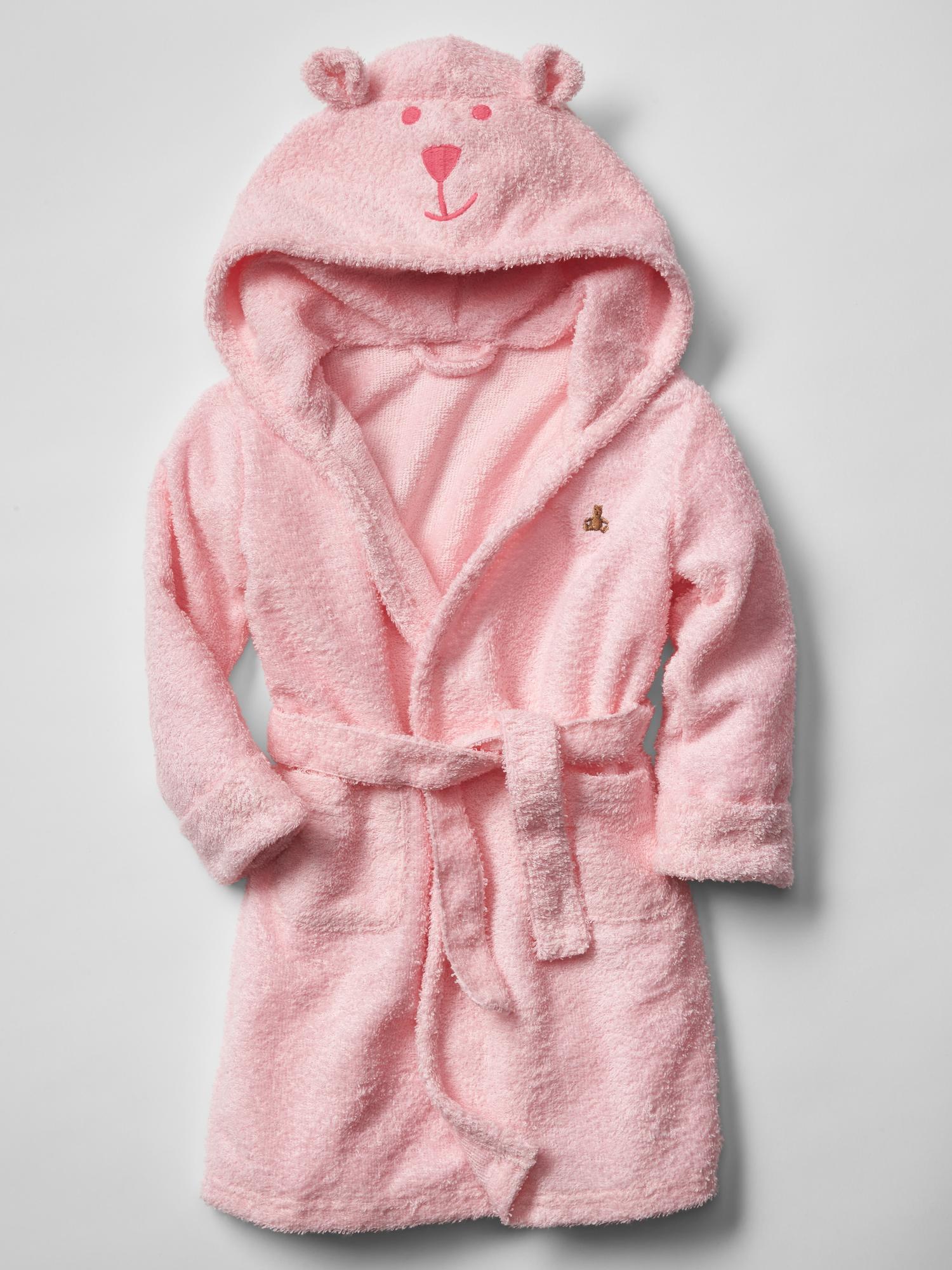 Terry bear sleep robe Gap