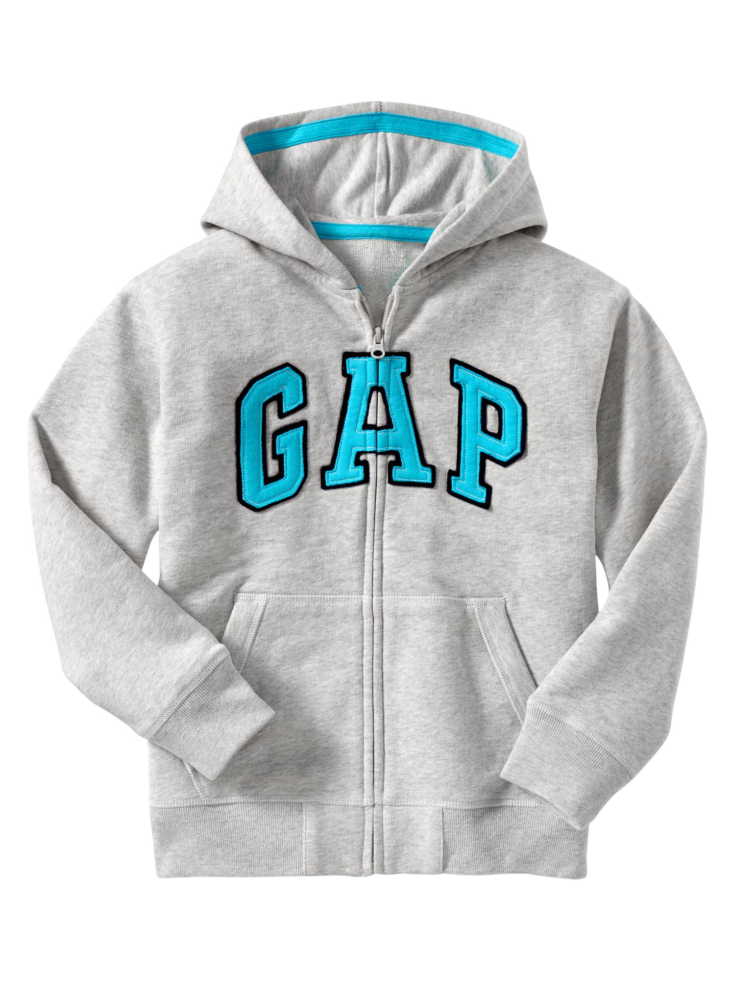 Arch logo bright hoodie | Gap