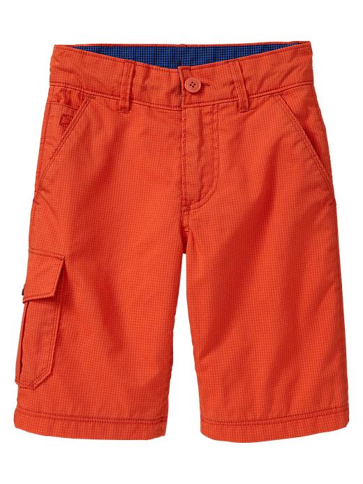 1 of 8 showing, with the color lava orange of product Quick Dry shorts