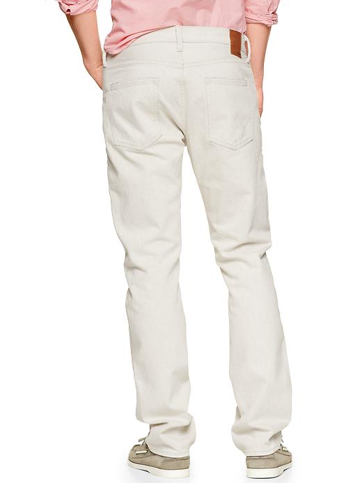 2 of 8 showing, with the color blue weft of product 1969 slim fit jeans (blue weft wash)
