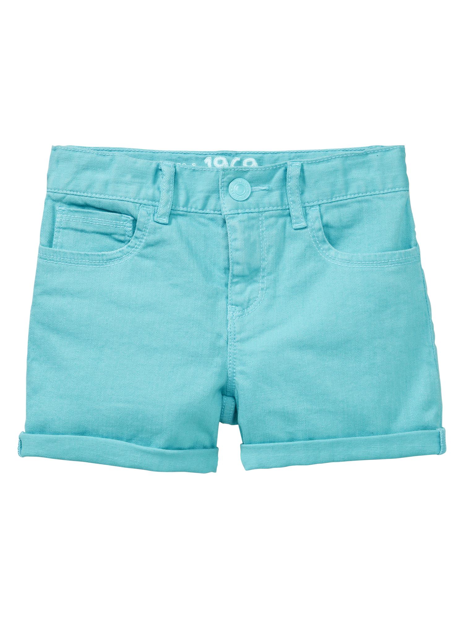 Classic neon denim shorts Gap