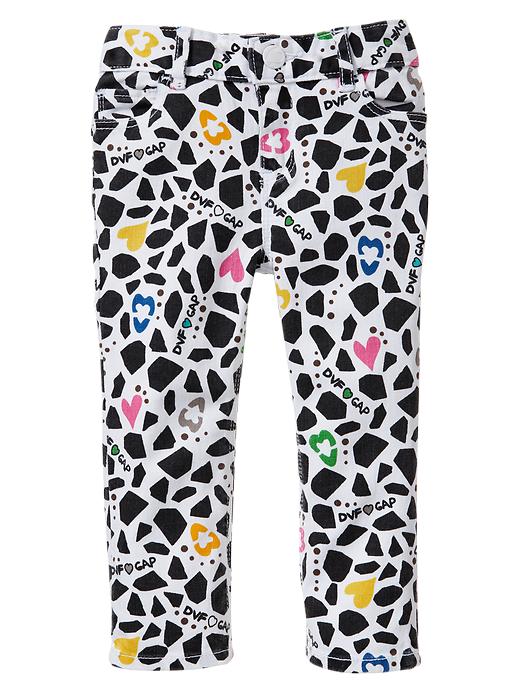 1 of 8 showing, with the color white of product Diane von Furstenberg ♥ babyGap skinny jeans