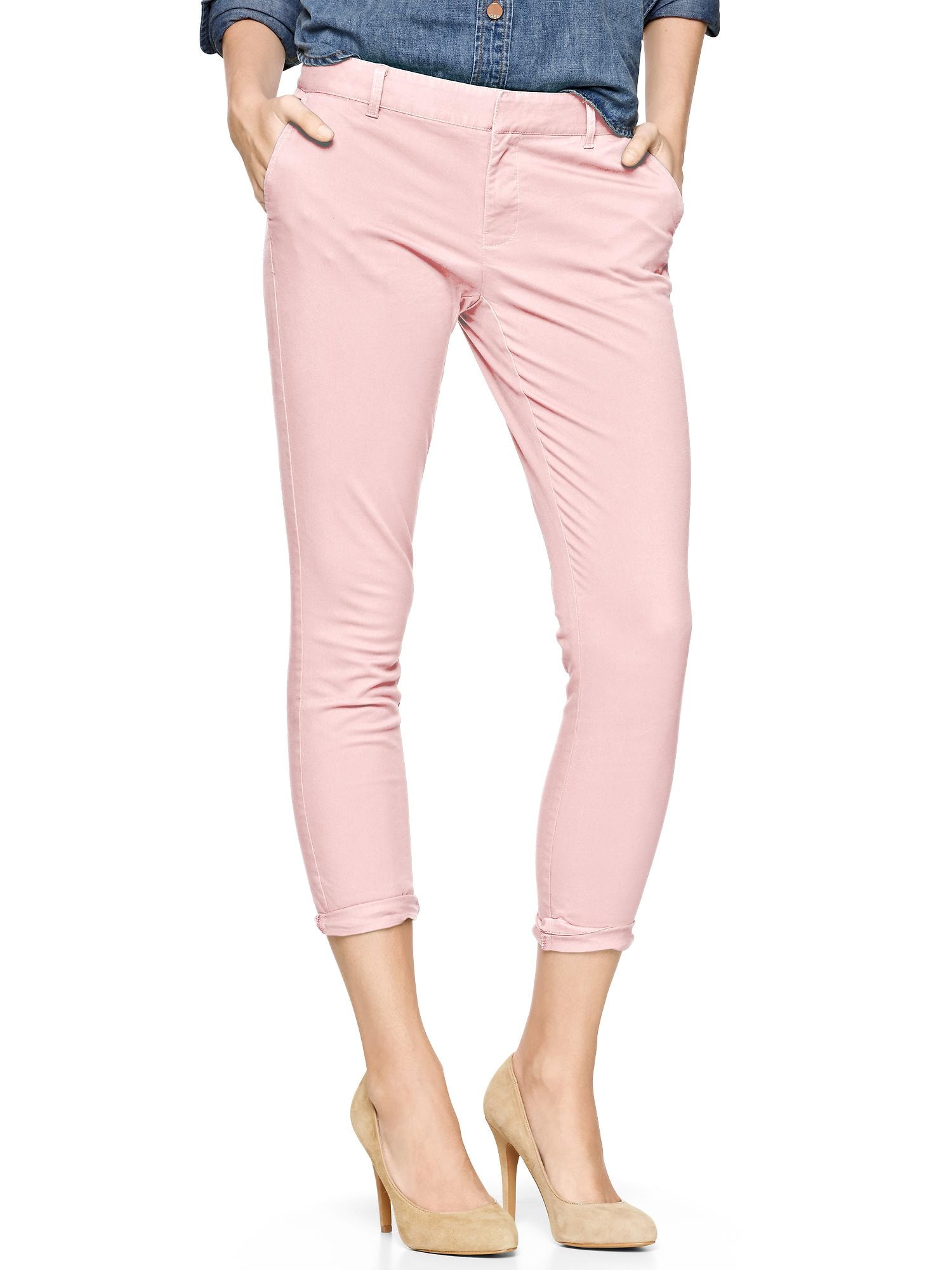 Gap skinny sales mini khakis