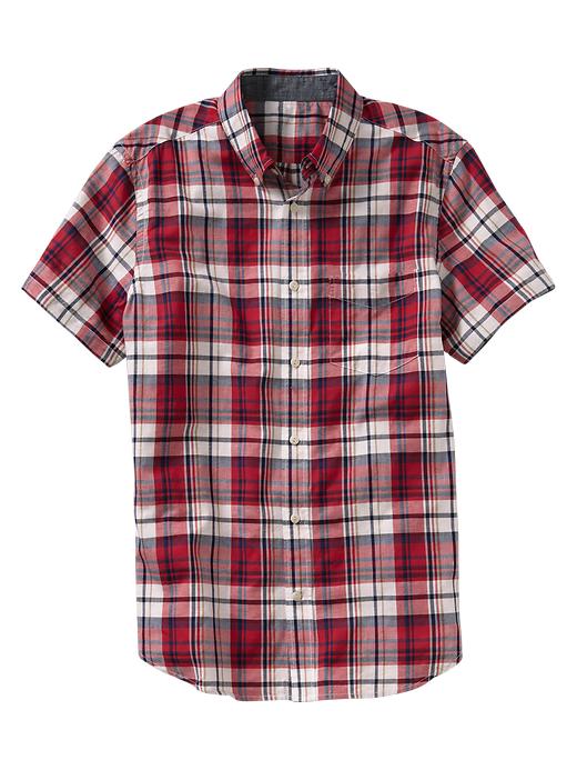 1 of 8 showing, with the color dark blue of product 1969 madras shirt