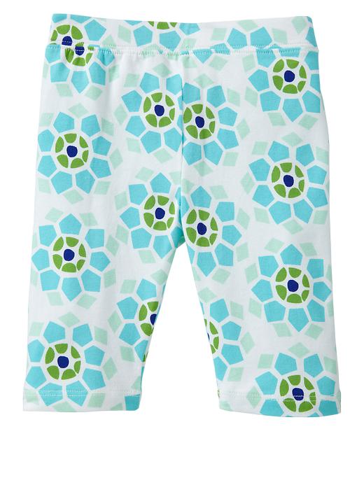 1 of 8 showing, with the color white floral of product Cropped leggings