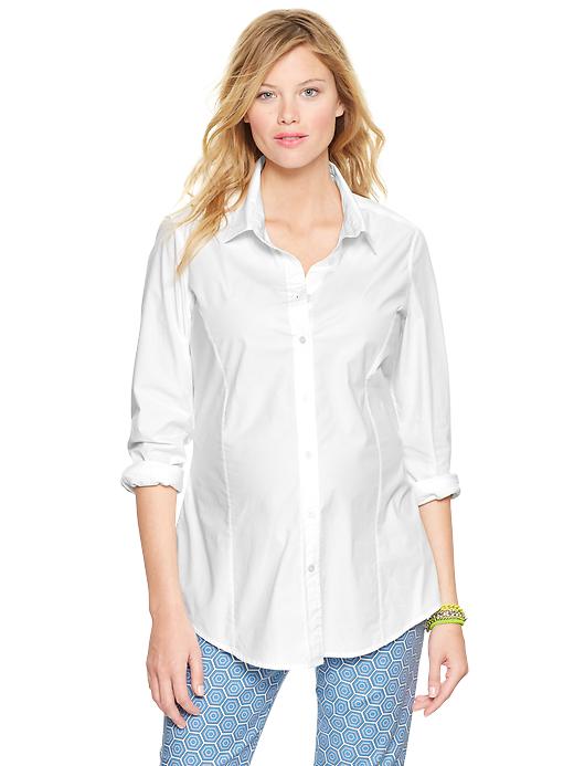 1 of 8 showing, with the color white of product Perfect shirt
