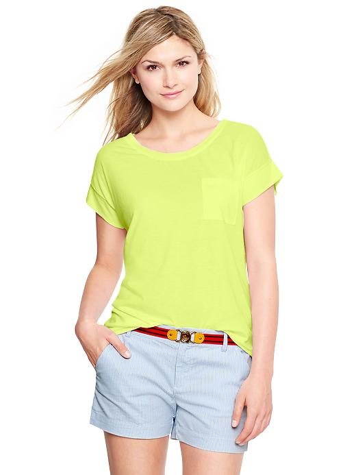 1 of 8 showing, with the color neon kiwi of product Market T